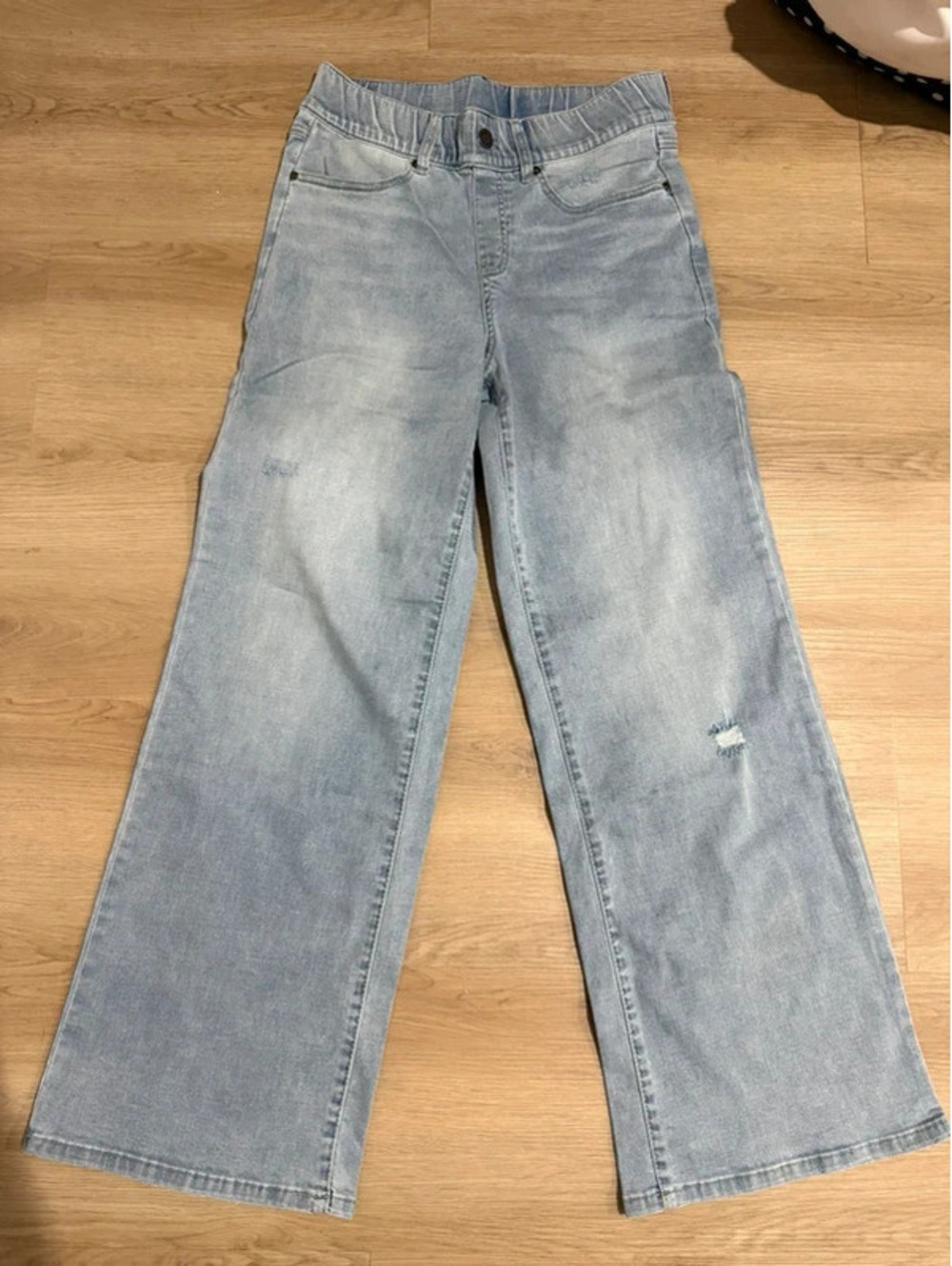 Betabrand straight leg jeans M petite